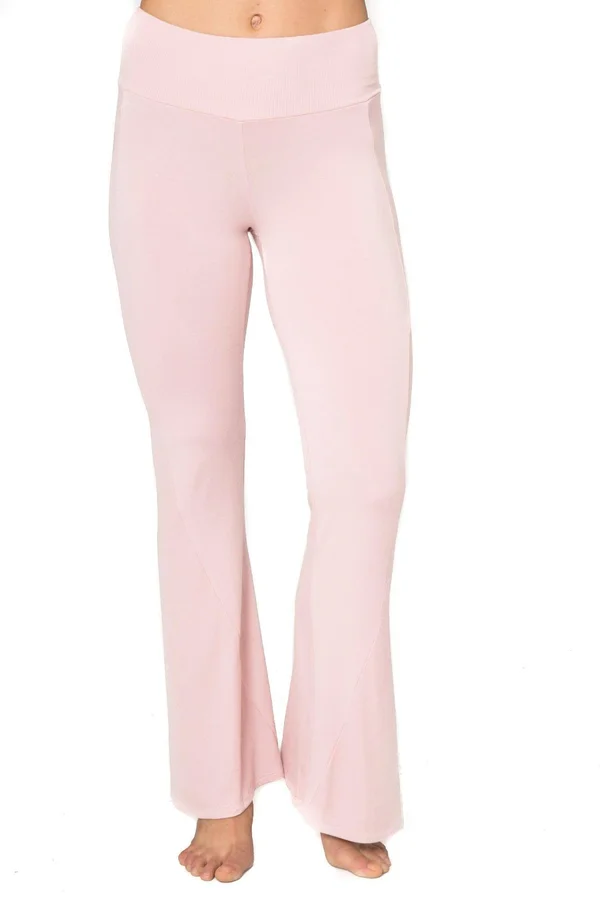 JJwinks Ultra-Soft Lounge Pant - Breathable & Loose Fit Fabric, Made in USA, Blush Pink, S, Regular 31x22