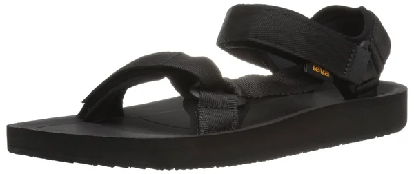 Teva Men's Original Universal Premier Leather Sandals - Black, Size 11