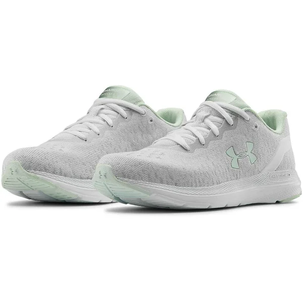 Under Armour Women's Charged Impulse Knit Running Shoes - White, 9.5