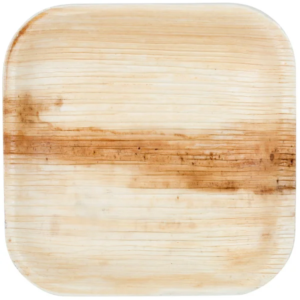 Eco-gecko 4x22 Square Palm Leaf Plate - 200-ct Case
