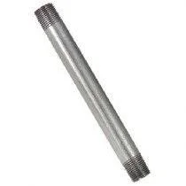1x22 x 10x22 Galvanized Pipe Nipple, Ward Manufacturing Made in The USA