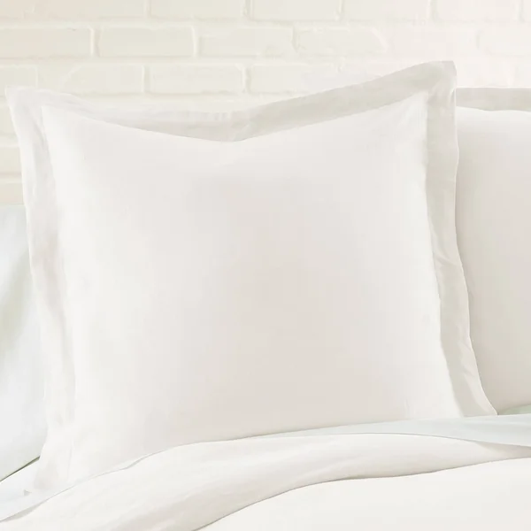 Levtex Home Washed Linen King Duvet Cover in Cream