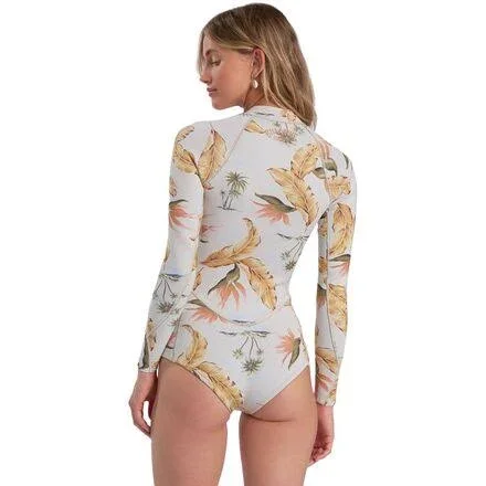 Billabong Salty DZ Long-Sleeve Spring Wetsuit - Women's Canvas Neo, 10