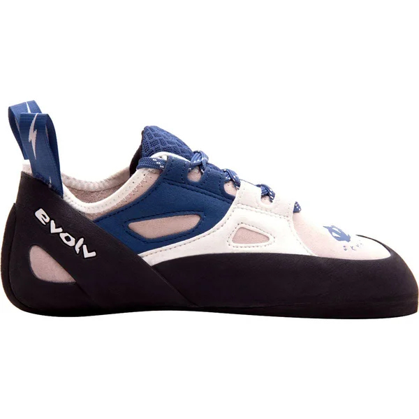 Evolv Skyhawk Climbing Shoe - Women's White/Blue, 5