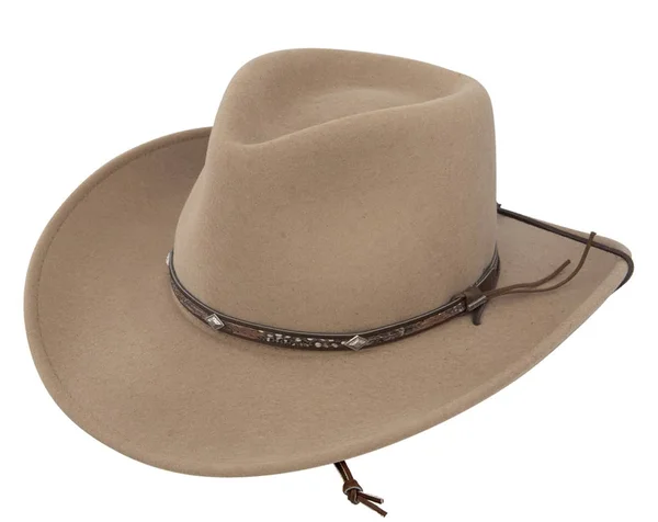 Stetson Mountain View Crushable Wool Hat - Sand