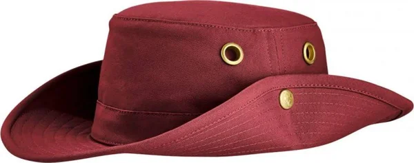 Tilley T3 Hat - Burgundy - 7 1/8