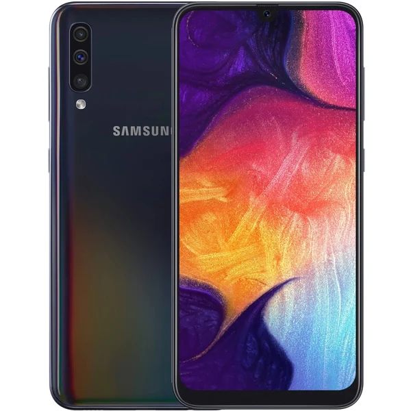 Samsung Galaxy A50 A505FD 4GB/64GB Dual SIM - Black, 158.5 x 74.7 x 7.7