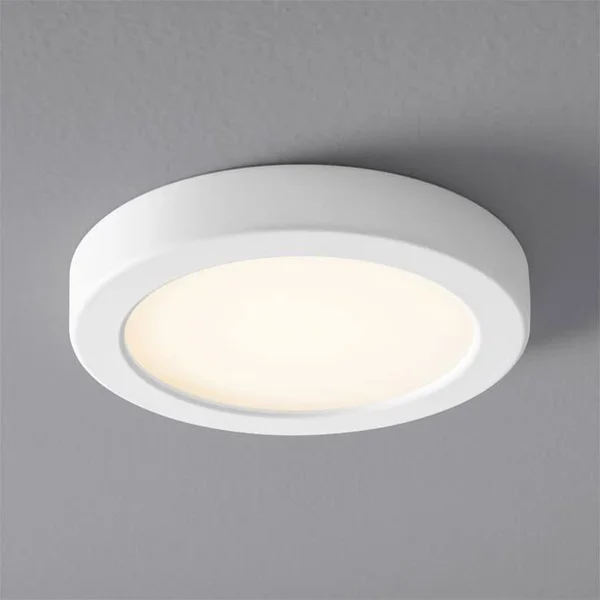 Oxygen Lighting 3-645-6 Elite - 7 inch 13W 1 LED Flush Mount White