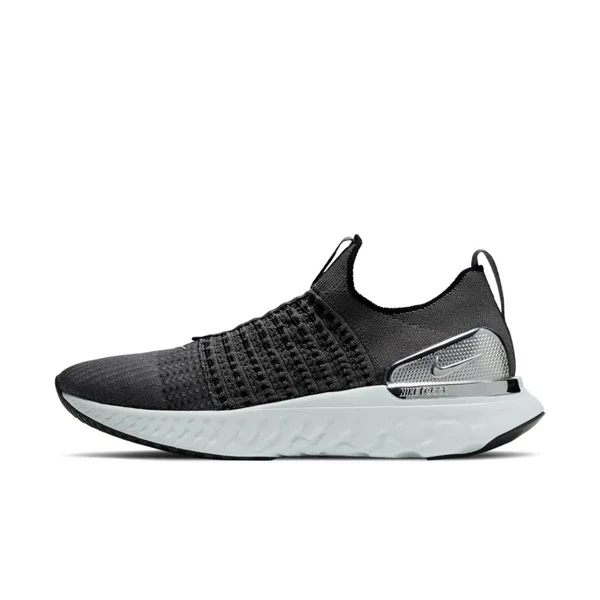 Nike Men's React Phantom Run Flyknit 2 Running Shoes CJ0277 - 10.5 - Grey