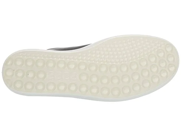 Ecco Women's Soft 7 Stitch Tie Sneaker - Black Leather