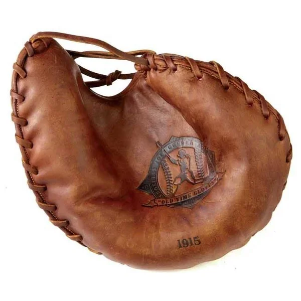 Shoeless Joe Inc Golden Era 1915 Replica Catchers Mitt - Brown