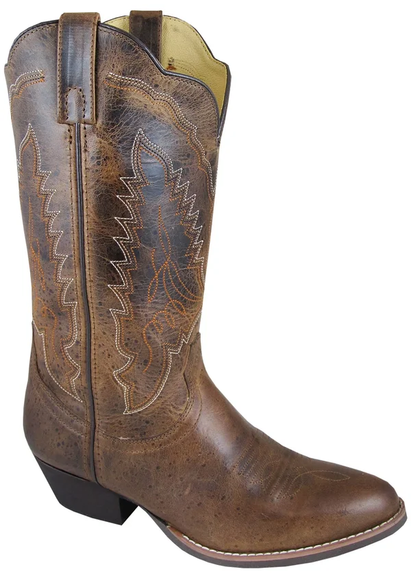 Smoky Mountain Brown Leather Western Boot
