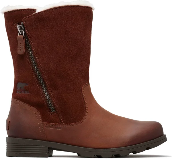 Sorel Women's Emelie Foldover Boot - 7 - Burro