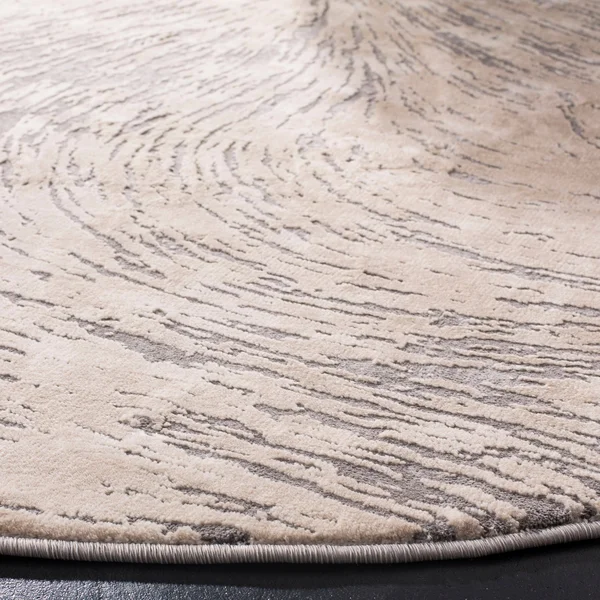 Safavieh Meadow Ivory/ Grey Rug (9& x 12&)