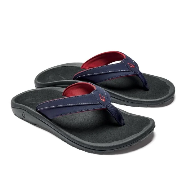 Olukai &Ohana Koa - Men's Sandals Lychee Red/Poi - 18