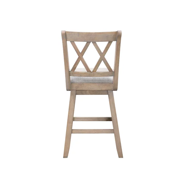 Brookline Swivel Counter Height Barstool Gray - H2O Furnishings