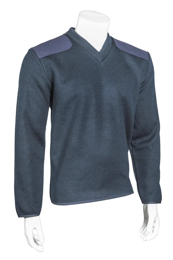 Cobmex 2030 V-Neck Fleece Lined Pullover - Dark Navy, 3XL