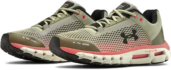 Under Armour Men's HOVR Infinite Running Shoes - Green/Pink