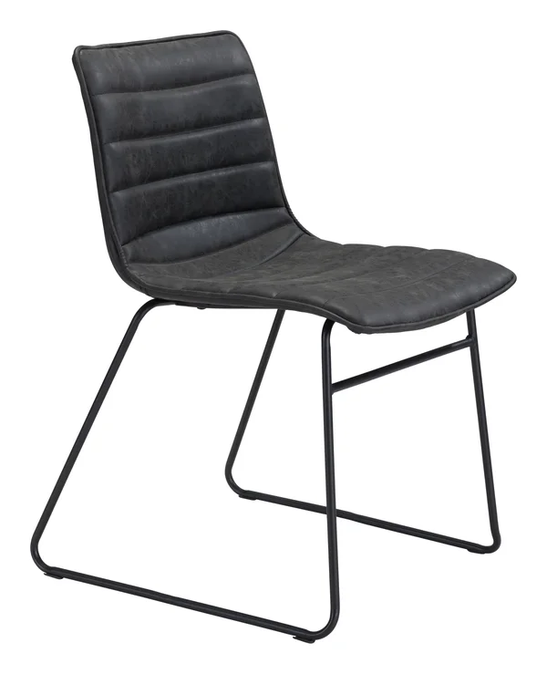 Zuo Jack Vintage Dining Chair - Set of 2 - Black