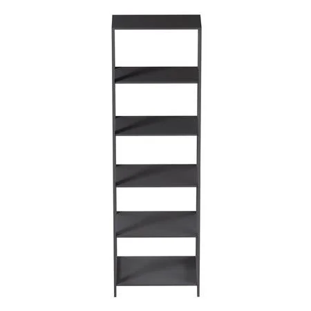 Hastings Home 471355Mzh Ladder-Style 5-Tiered Bookcase - Gray