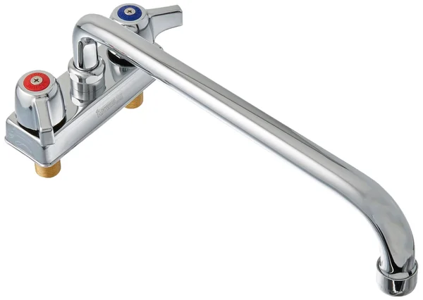 Krowne Metal 11412L Replacement Faucet for Bar Sinks Deck Mount - Fits 22x22 Sinks, 12x22 Spout