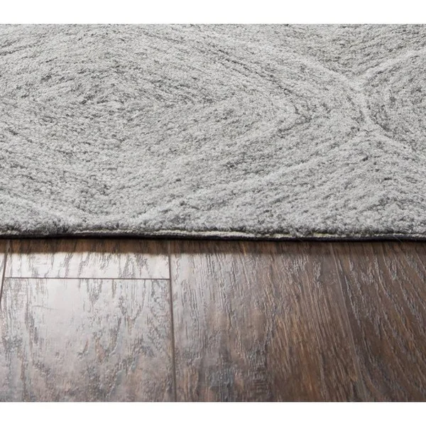 London Blue 8& x 10& Hand-Tufted Rug- LD1007