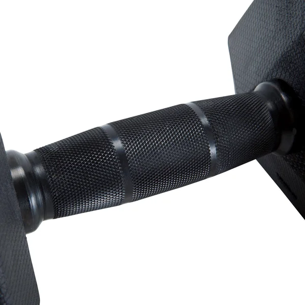 Domyos Weight Training Hex Dumbbell, 22 lbs in Black