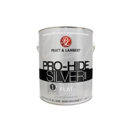 Pro-Hide 0000Z5380-16 Paint Intr Flat Brt White 1gal (Case of 4)