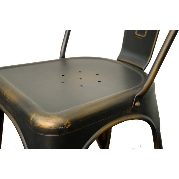 Metropolis Metal Side Chair - Set of 4, Frosted White