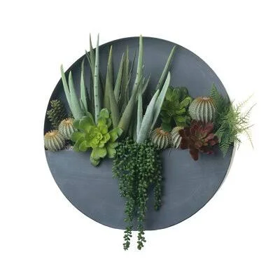 Robbs Metal Wall Planter 17 Stories Size: 16x22 H x 16x22 W x 16x22 D