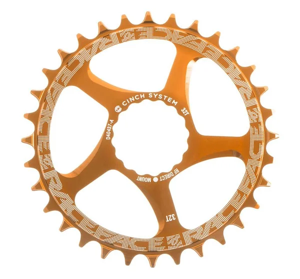 Race Face Narrow Wide Cinch Direct Mount Chainring Orange, 28T