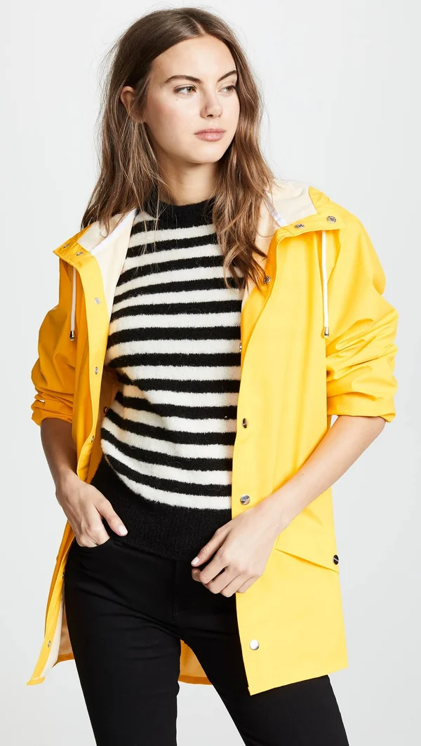 Rains Jacket Yellow