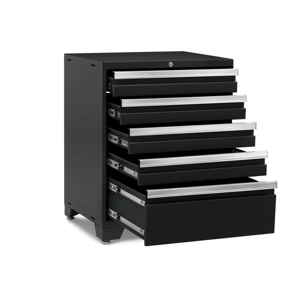 NewAge Products Pro 3.0 Series Black 28x22 5-Drawer Tool Cabinet