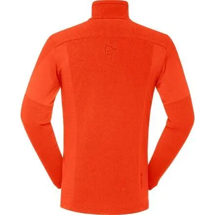Norrona Falketind warm1 Full-Zip Fleece - Men's Pureed Pumpkin - M