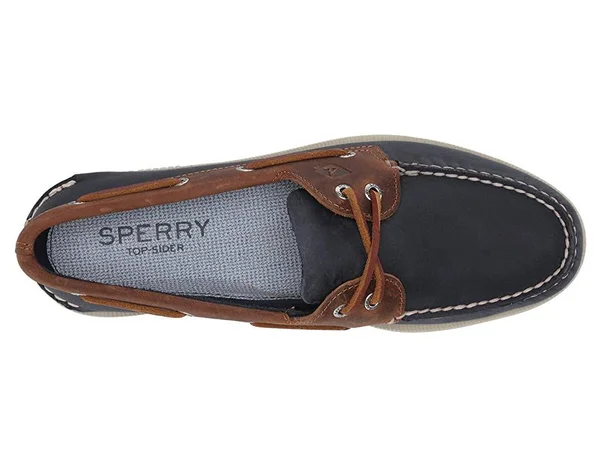 Sperry Men's A/O 2-Eye Wild Horse Boat Shoes - Navy