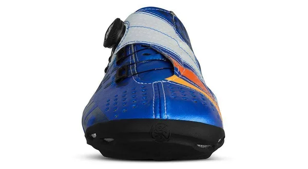 Helix Metallic Blue/White 40.5 - 7, Narrow Fit