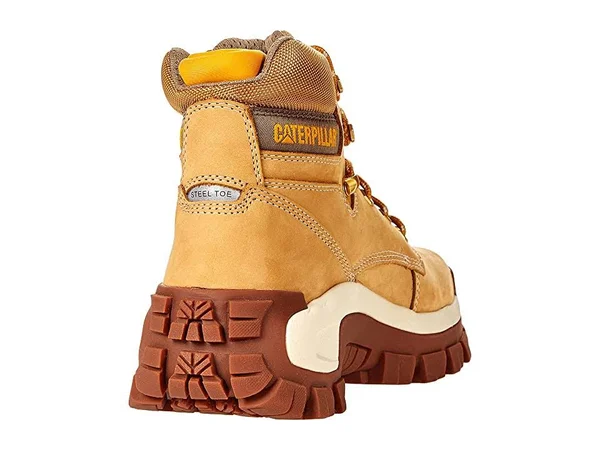 Caterpillar Men's Invader Hi Steel Toe Work Boot Honey Reset - Size 11.5M