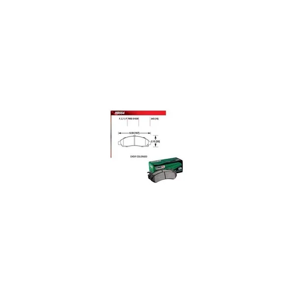 Hawk Performance LTS Brake Pads HB554Y.643
