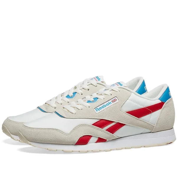 Reebok Classic Nylon Men's Shoes, Size: 10.5, White