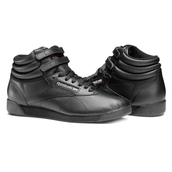Reebok Freestyle Hi Black Women's Shoes - Size: 5