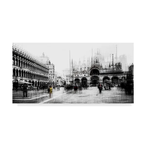 Trademark Fine Art 1X04671-C2447Gg Carmine Chiriaco 'Piazza San Marco'
