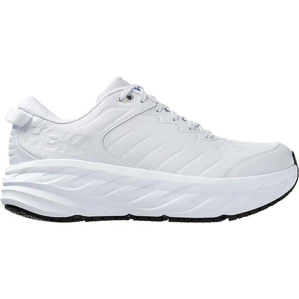 Hoka One One, Bondi SR, Men's White/White, 9