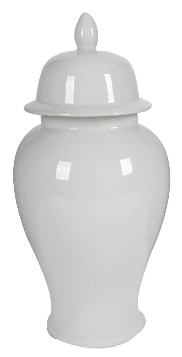 Seaford Ginger Jar - Medium - White