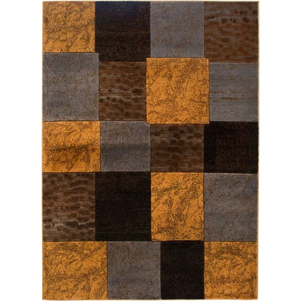 Home Dynamix Tribeca Briar Area Rug - Brown, 3PC Set
