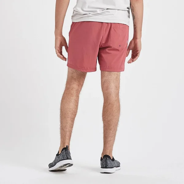 Kore Shorts 5x22 by Vuori in Saltwater Red - Size Large