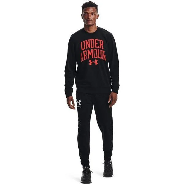 Under Armour Men's Rival Terry Crew - Black - XL
