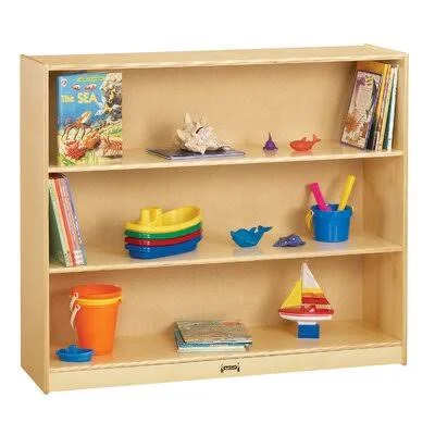 Jonti-Craft 3 Compartment Shelving Unit Jonti-Craft Back Type: Felt