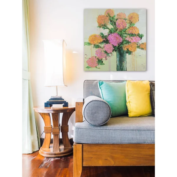 Flower Remedy I Painting Print on Wrapped Canvas - Size: 18 x 18