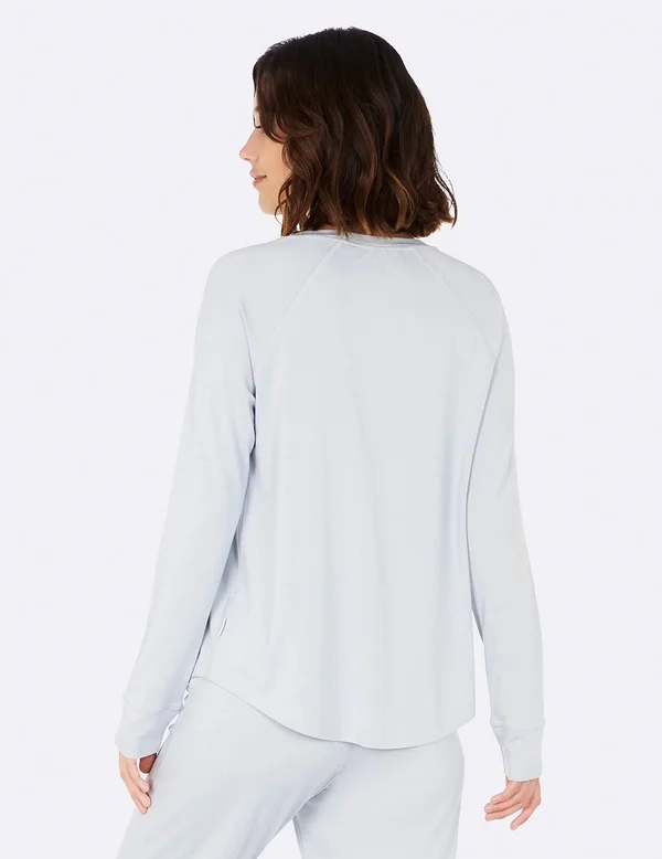 Goodnight Raglan Sleep Top L, Black