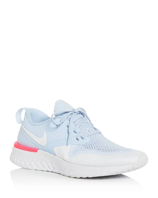 Nike Women's Odyssey React Flyknit 2 Running Shoes - Blue - Size 6.5